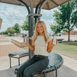 a girl posing for a picture